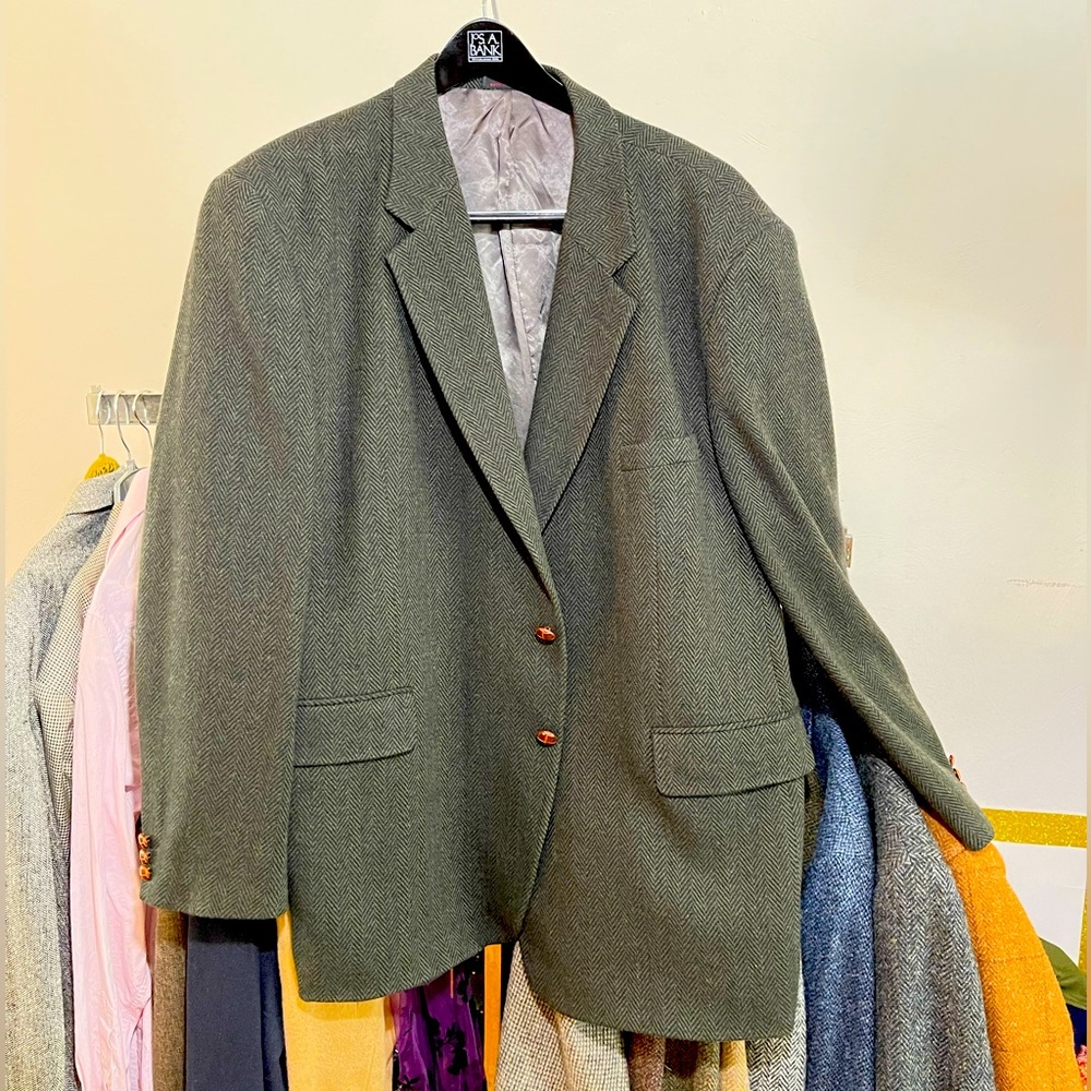 Herringbone Tweed Sportscoat